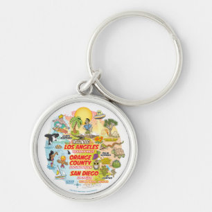 SoCal Sunset Keychain