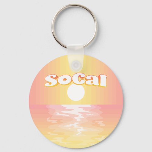 SoCal Sunset Keychain