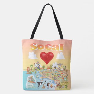 SoCal Sunset Tote Bag