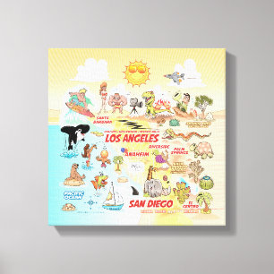 Socal Sunshine Canvas Print