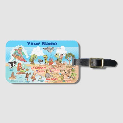 SoCal Template Luggage Tag