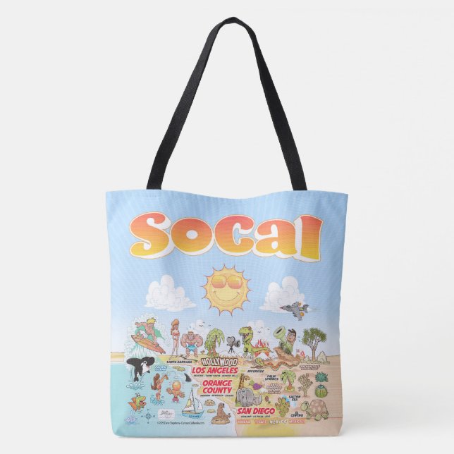 SoCal Tote Bag (Back)