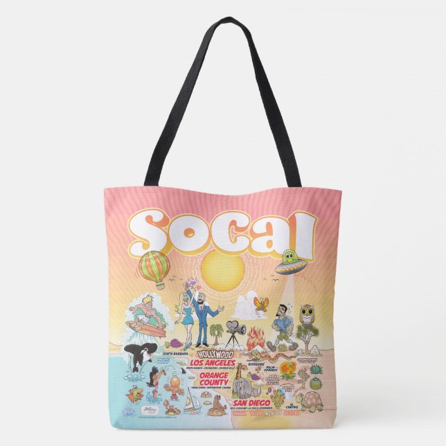 SoCal Tote Bag (Back)