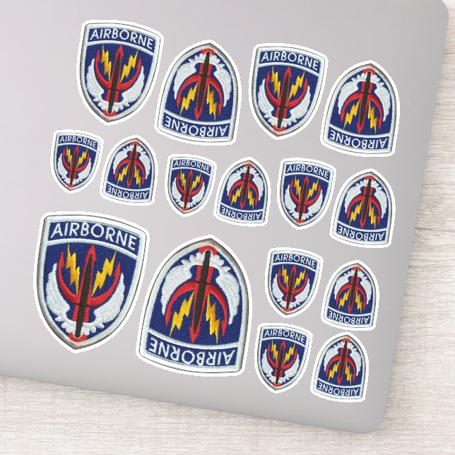 SOCCENT Special Ops Central Command Contour  Sticker (Detail)