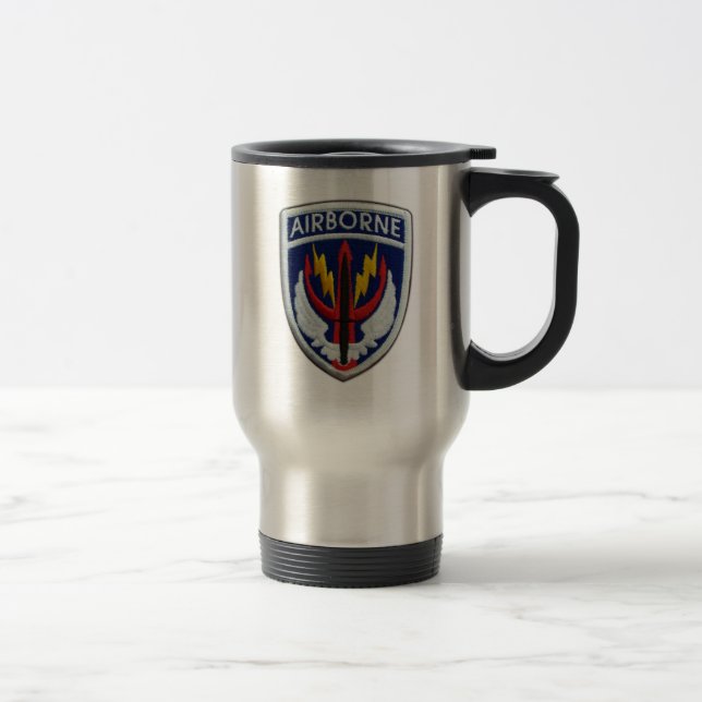 SOCCENT Special Ops central vets patch Travel Mug (Right)
