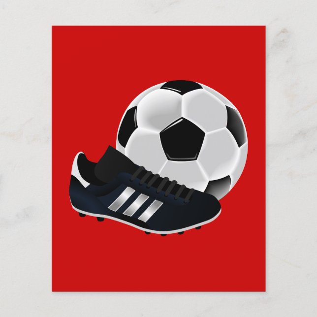 soccer-155947 soccer football football boot ball s flyer (Front)