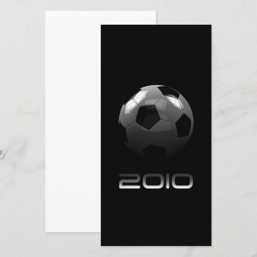 Soccer 2010 Photo Card (Front/Back)