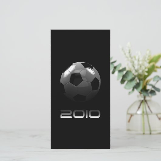 Soccer 2010 Photo Card (Standing Front)