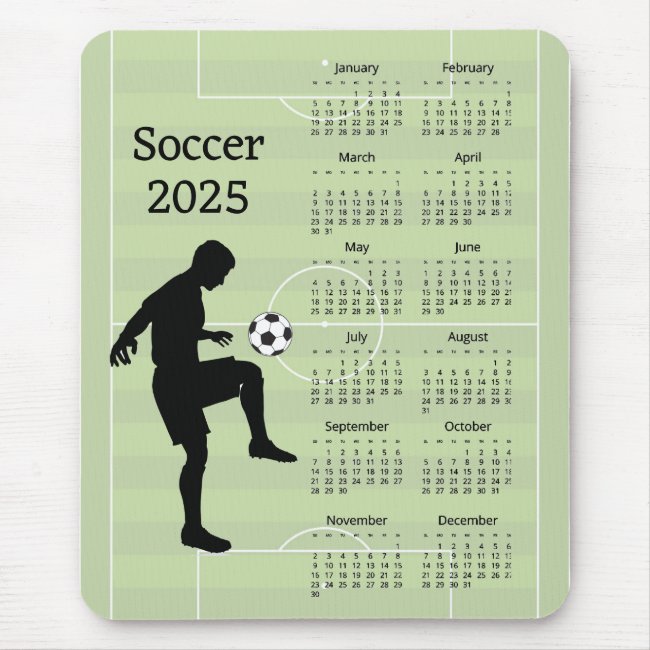 Soccer 2025 Calendar