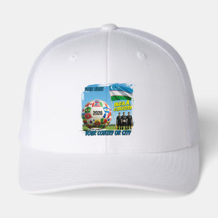 Soccer 2026 futbol Uzbekistan hat  Custom name 