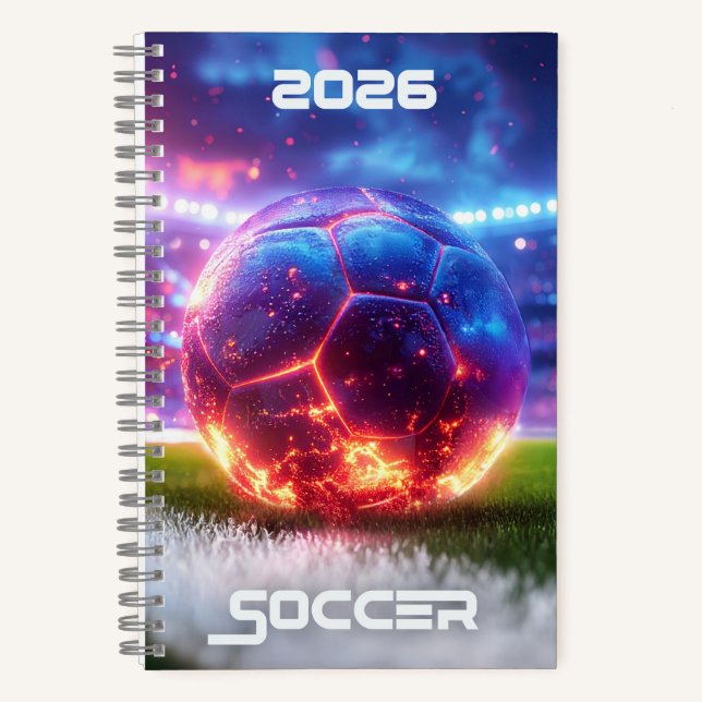 SOCCER 2026 -  NOTEBOOK (Front)