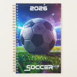 SOCCER 2026 -  PLANNER<br><div class="desc">Our SOCCER 2026 Agenda Planner Design supports not only your schedule but underscores the fascination for this popular sport,  which,  despite its rather simple rules,  can be a truly masterful challenge when executed brilliantly...  Let's Color Your World !!</div>
