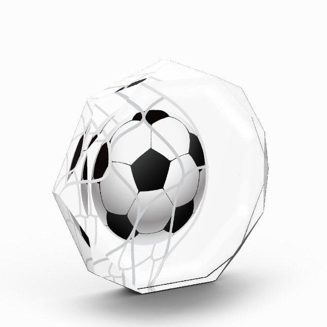 Soccer Acrylic Award (Left)