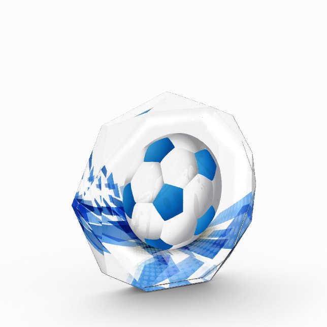 Soccer Acrylic Award (Left)