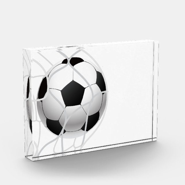 Soccer Acrylic Award (Left)