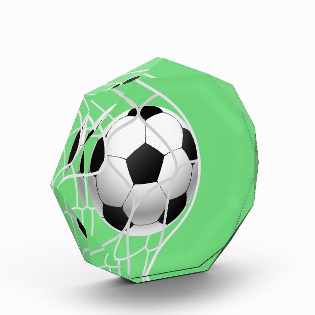 Soccer Acrylic Award (Left)