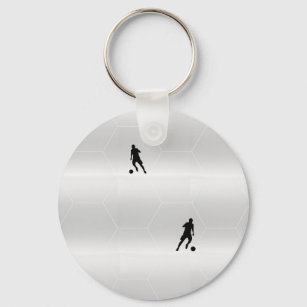 soccer Acrylic Keychain, Circle (double-sided) Keychain