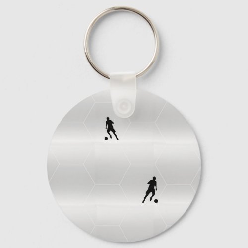 soccer Acrylic Keychain Circle double_sided Keychain