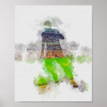 Soccer Art Poster at Zazzle