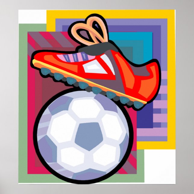 Soccer Art Posters (Front)