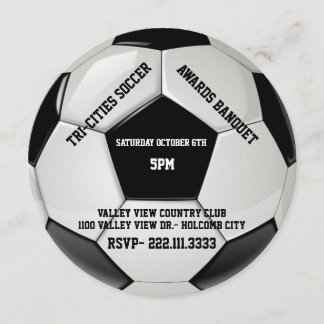 Soccer Awards Banquet Invitation