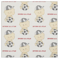 Soccer Baby All Star Fabric