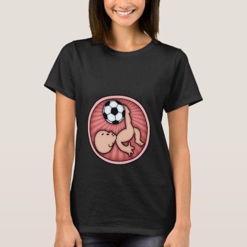 Soccer Baby Kick T_Shirt