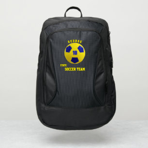 soccer backpack sports boys cool school football