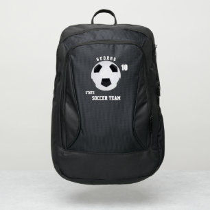 soccer backpack sports boys cool school football