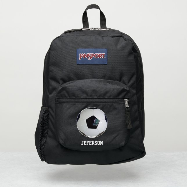 Soccer backpacks sports school team kids jansport (Front)