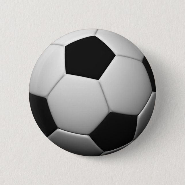 SOCCER badge Pinback Button (Front)