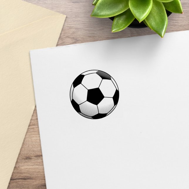 Soccer Ball 1x1 Rubber Stamp (Creator Uploaded)