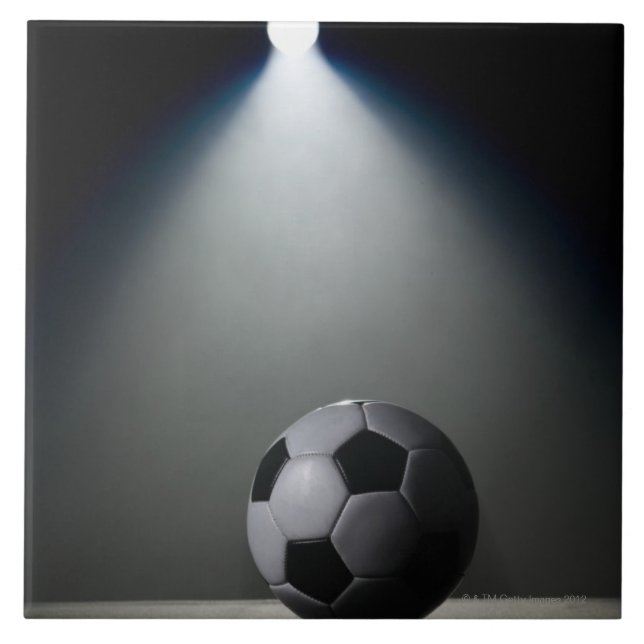 Soccer Ball 2 Ceramic Tile (Front)