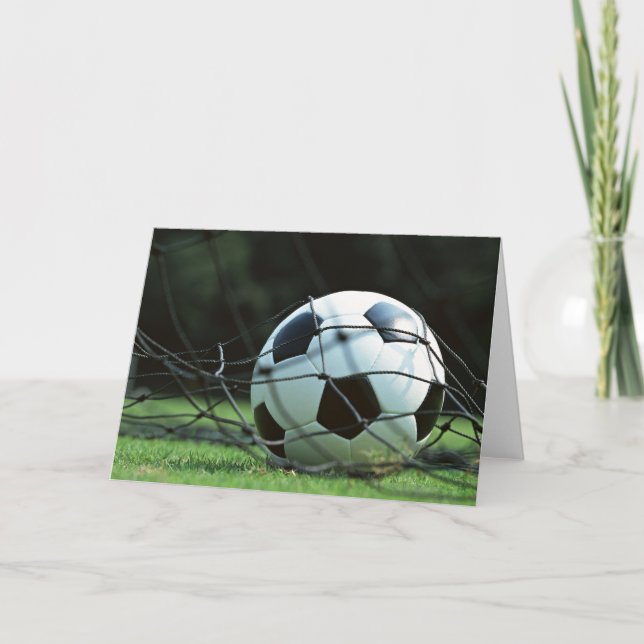Soccer Ball 3 Card (Front)