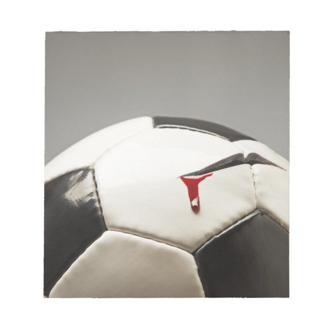 Soccer ball 3 notepad (Front)