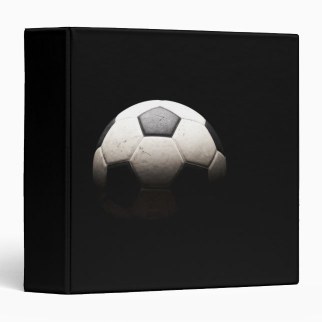 Soccer Ball 3 Ring Binder (Front/Spine)
