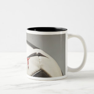 Soccer ball 3 Two-Tone coffee mug