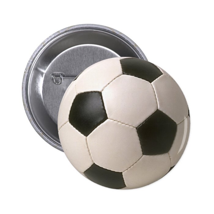 Soccer ball 3D Button