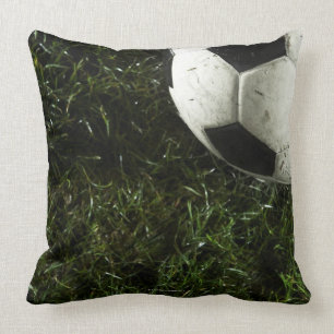 Soccer Ball 4 Throw Pillow