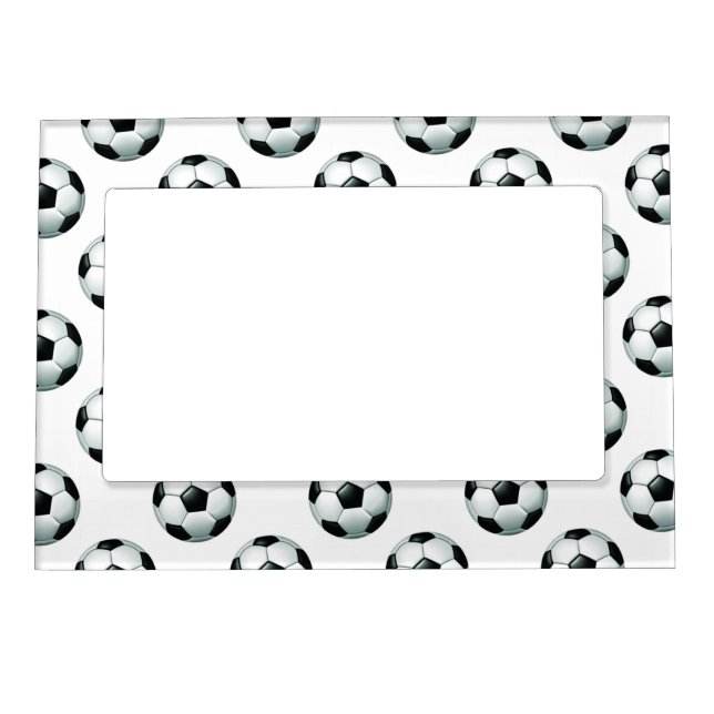 Soccer Ball Acrylic (4"x6"/5" x 7") Magnetic Frame (Front)
