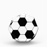 Soccer Ball  Acrylic Award<br><div class="desc">A soccer ball design as an award. You can add your own image and logo to it.</div>