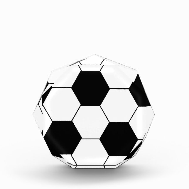 Soccer Ball  Acrylic Award (Front)