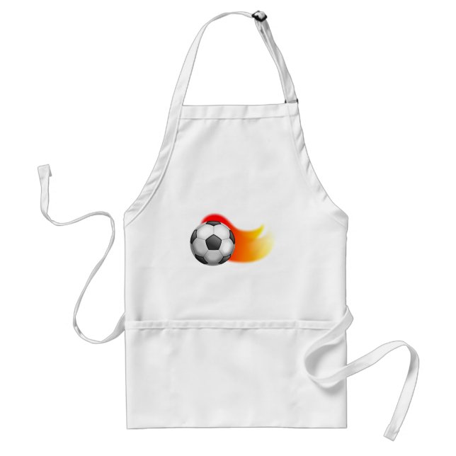 Soccer Ball Adult Apron (Front)