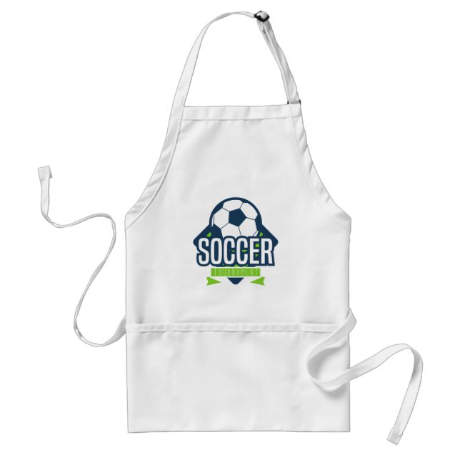 soccer ball adult apron (Front)