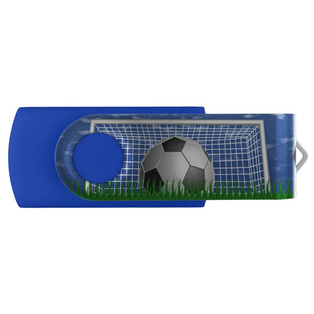 Soccer Ball and Net USB Flash Drive (Front)