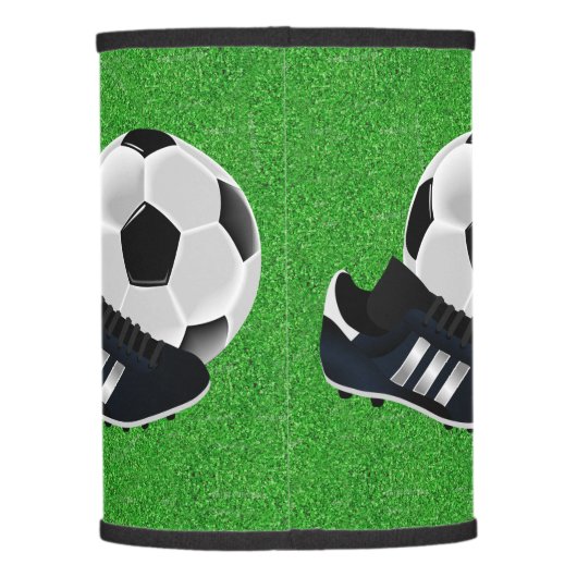 Soccer Ball and Shoe Lamp Shade (Back)