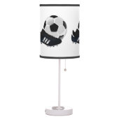 Soccer Ball and Shoe Table Lamp (Left)