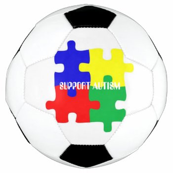 Soccer Ball(autism) Soccer Ball by specialexpress at Zazzle