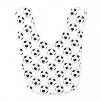 Soccer ball baby bib Soccer ball baby bib