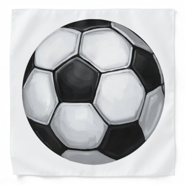 Soccer Ball Bandana (Front)